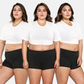Boyshorts For Plus Size - Black