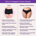 BrZee Vs Regular Cotton Panties