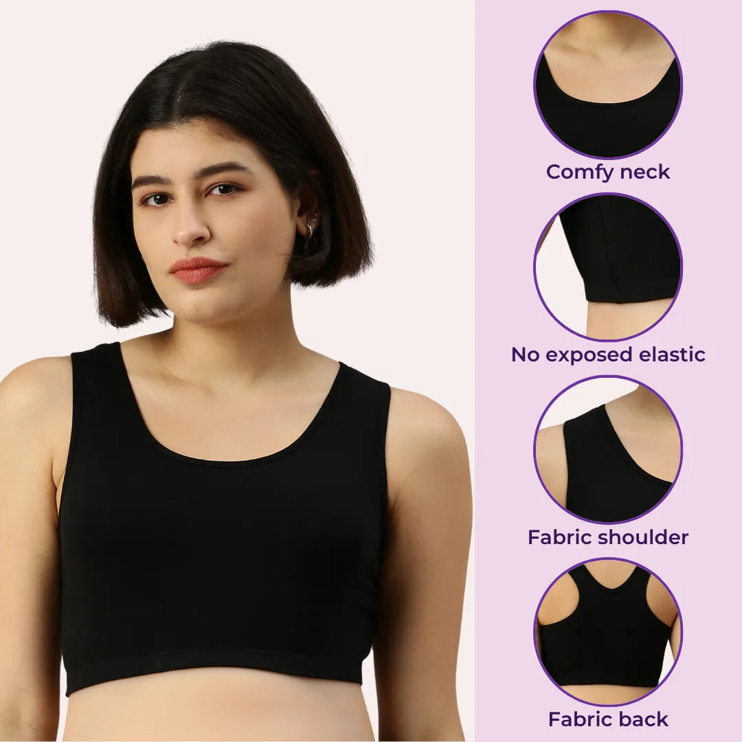 Bras During Pregnancy Black & Skin