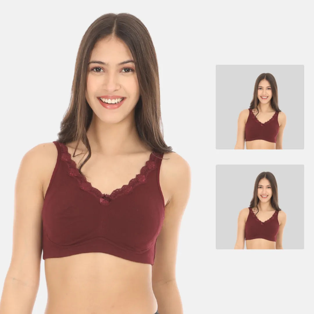 Bras For Everyday Wear - Wine