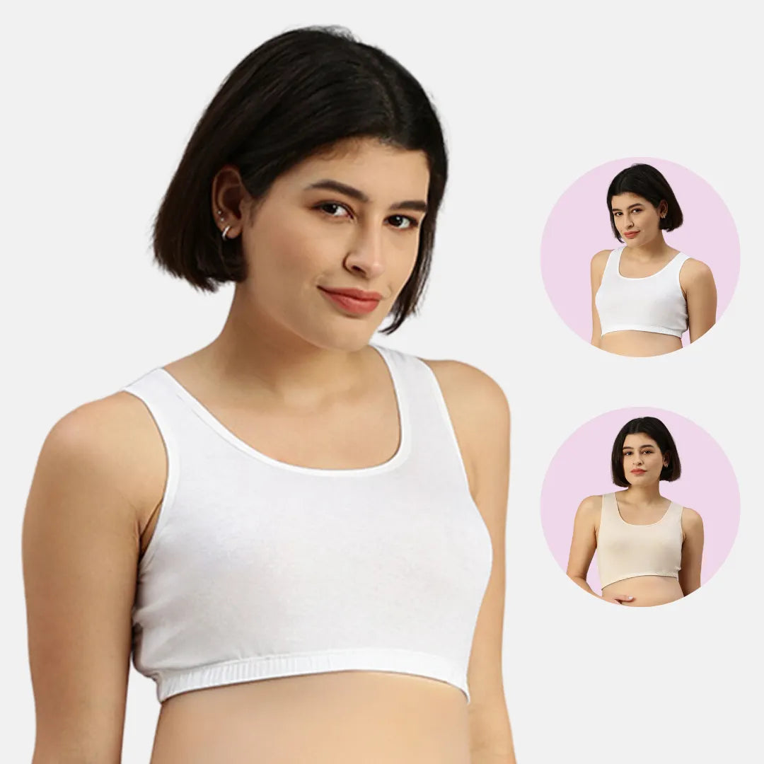 Bras While Pregnant White & Skin