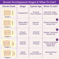 Breast Development Stages & What To Use?