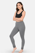 Women's grey churidar leggings – lightweight and soft material