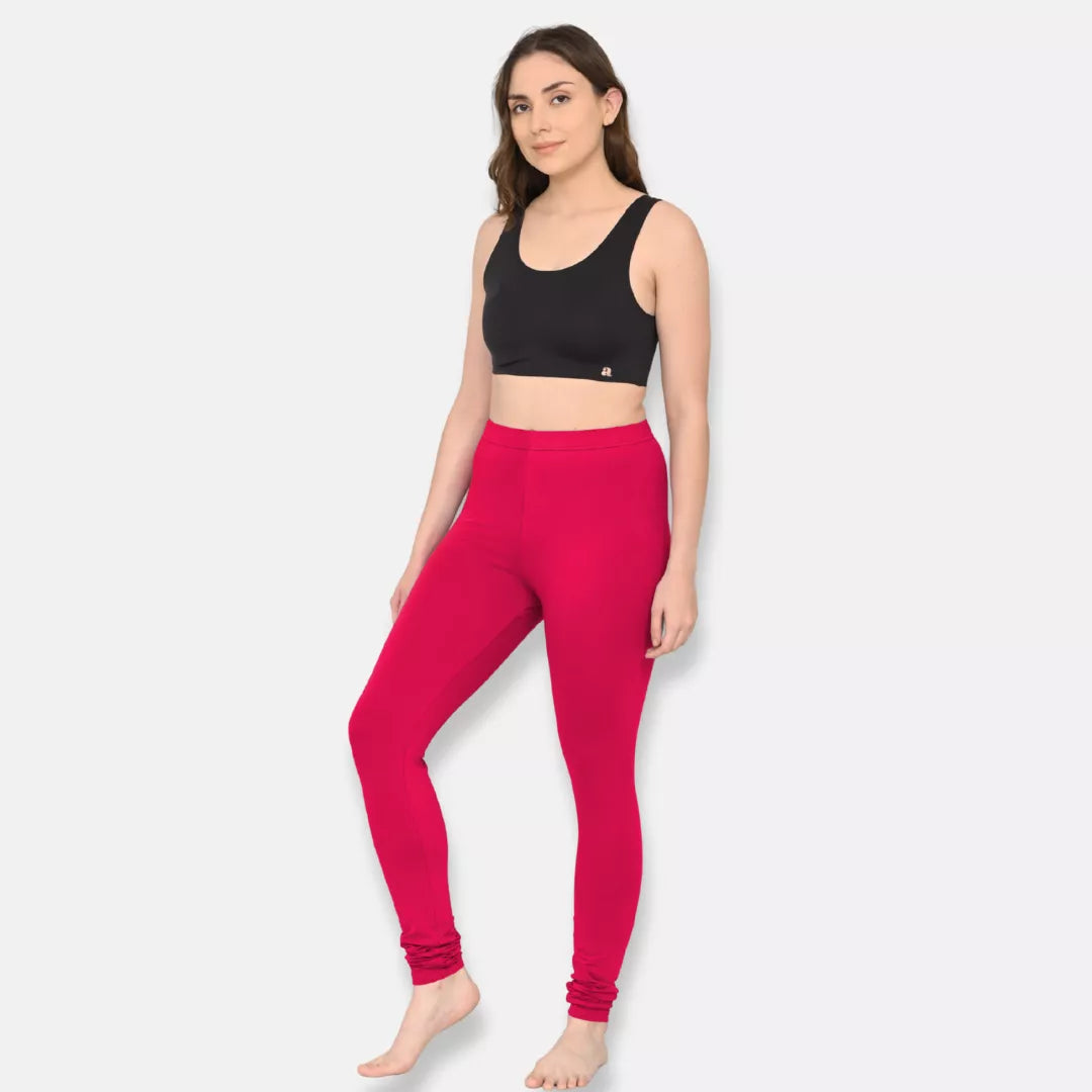 Churidar Length Dark Pink