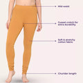 Churidar Length Main Features Caramel