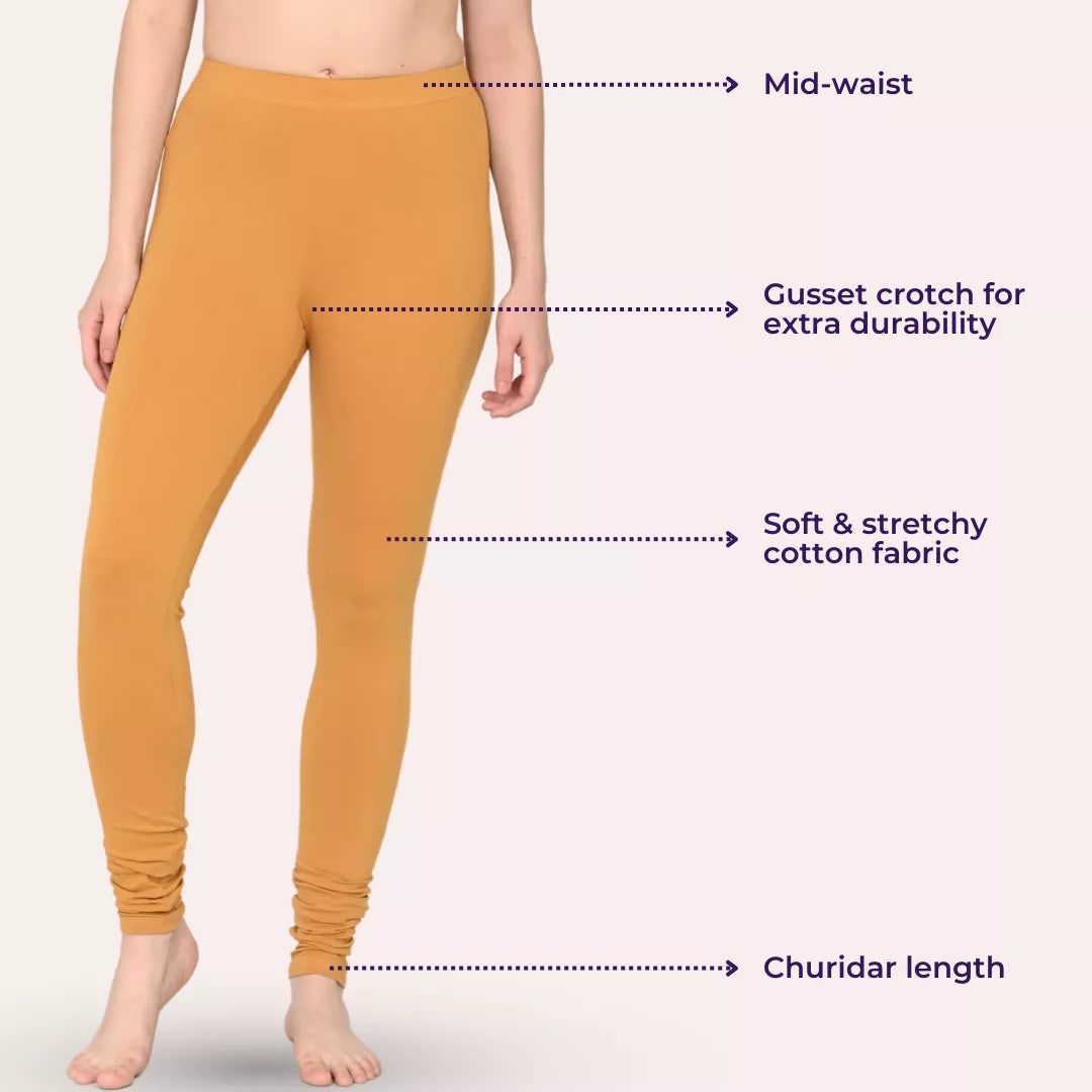 Churidar Length Main Features Caramel