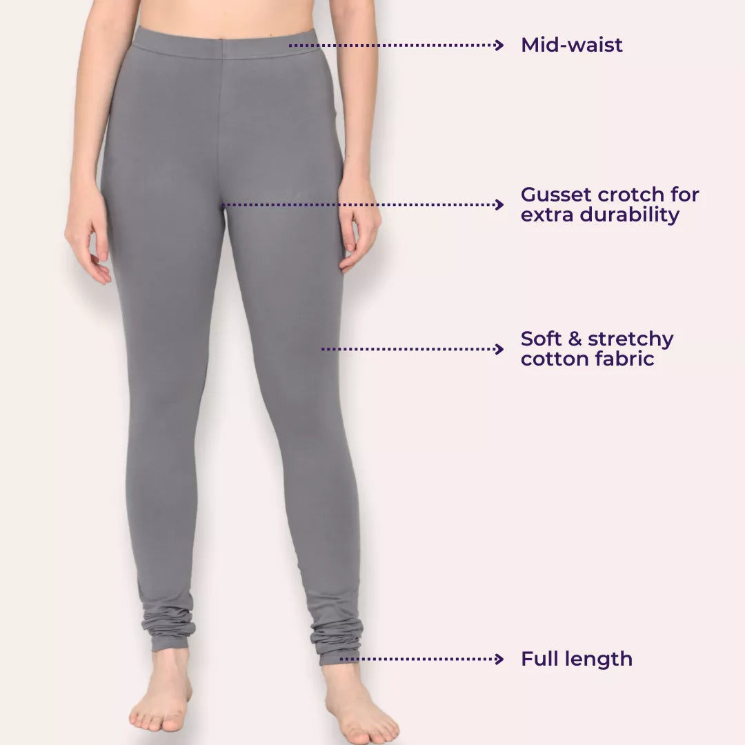 Churidar Length Main Features Grey