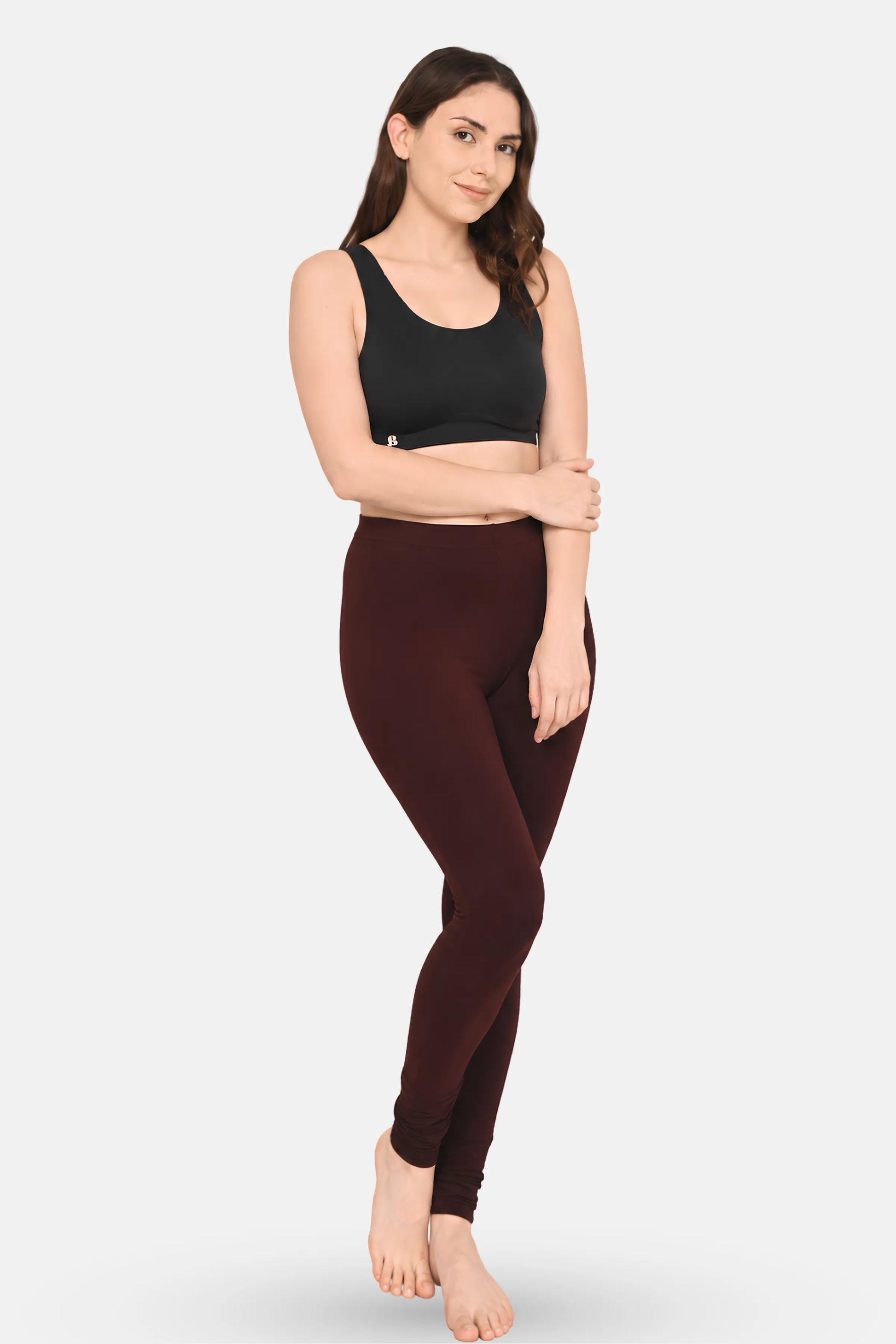 Churidar leggings for women - color- Maroon