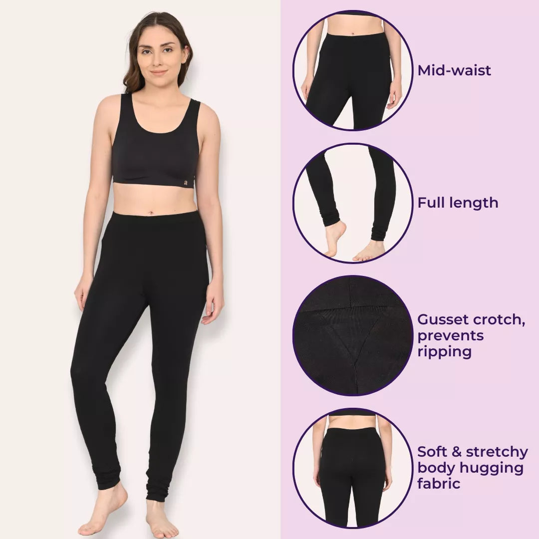 Churidar Length Black