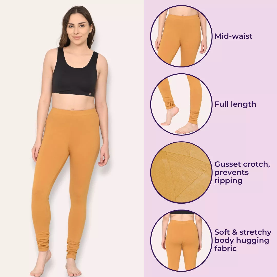 Churidar Leggings Caramel