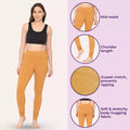 Churidars For Women Features Caramel