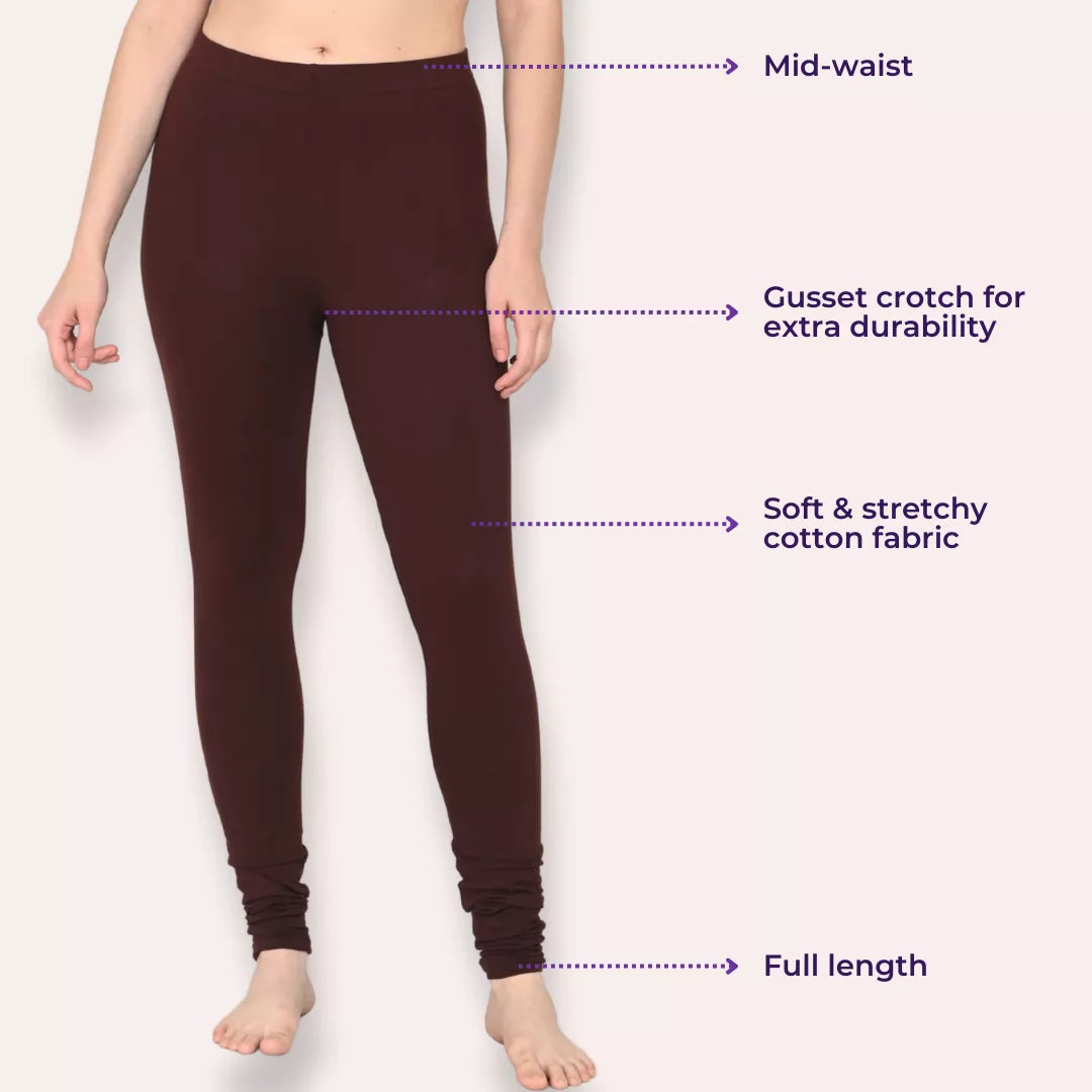 Churidars For Women Main Features Brown