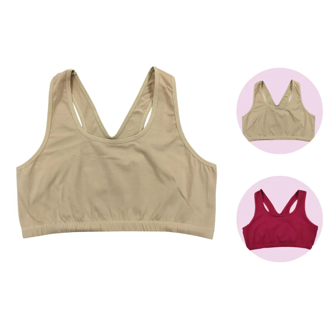 Comfortable Bra For Older Ladies Skin Dark Pink