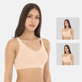 Comfortable Everyday Bra - Skin