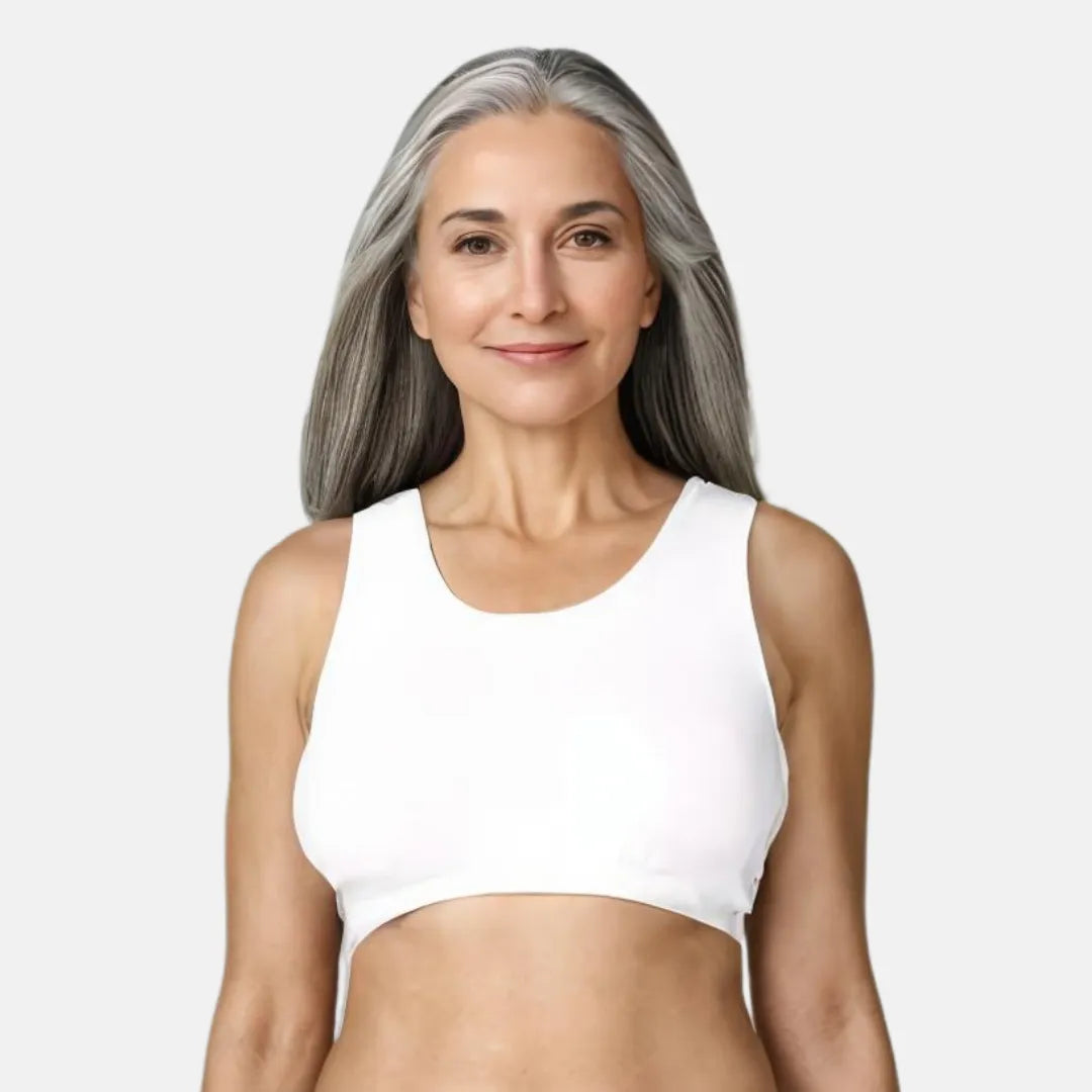 Comfy Bras For Older Ladies White