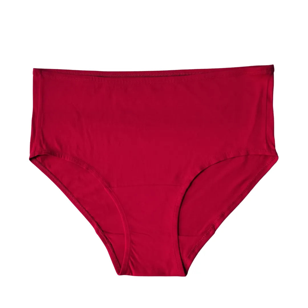 Cotton Undies For Senior Women Dark Pink