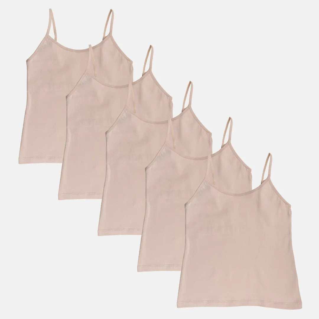 Cotton Camisole Skin Pack Of 5