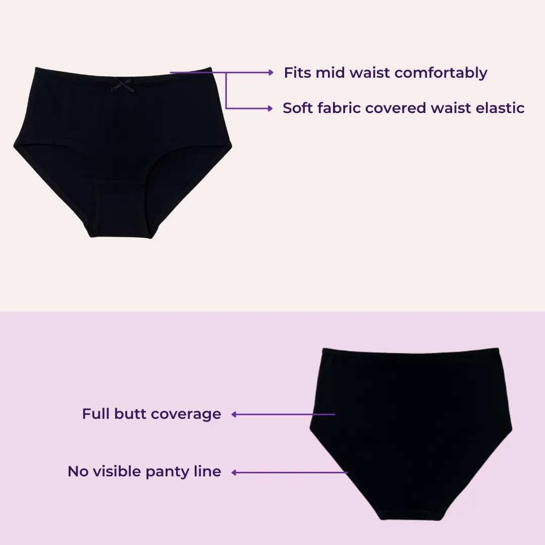 Cotton Hipster Panties Details