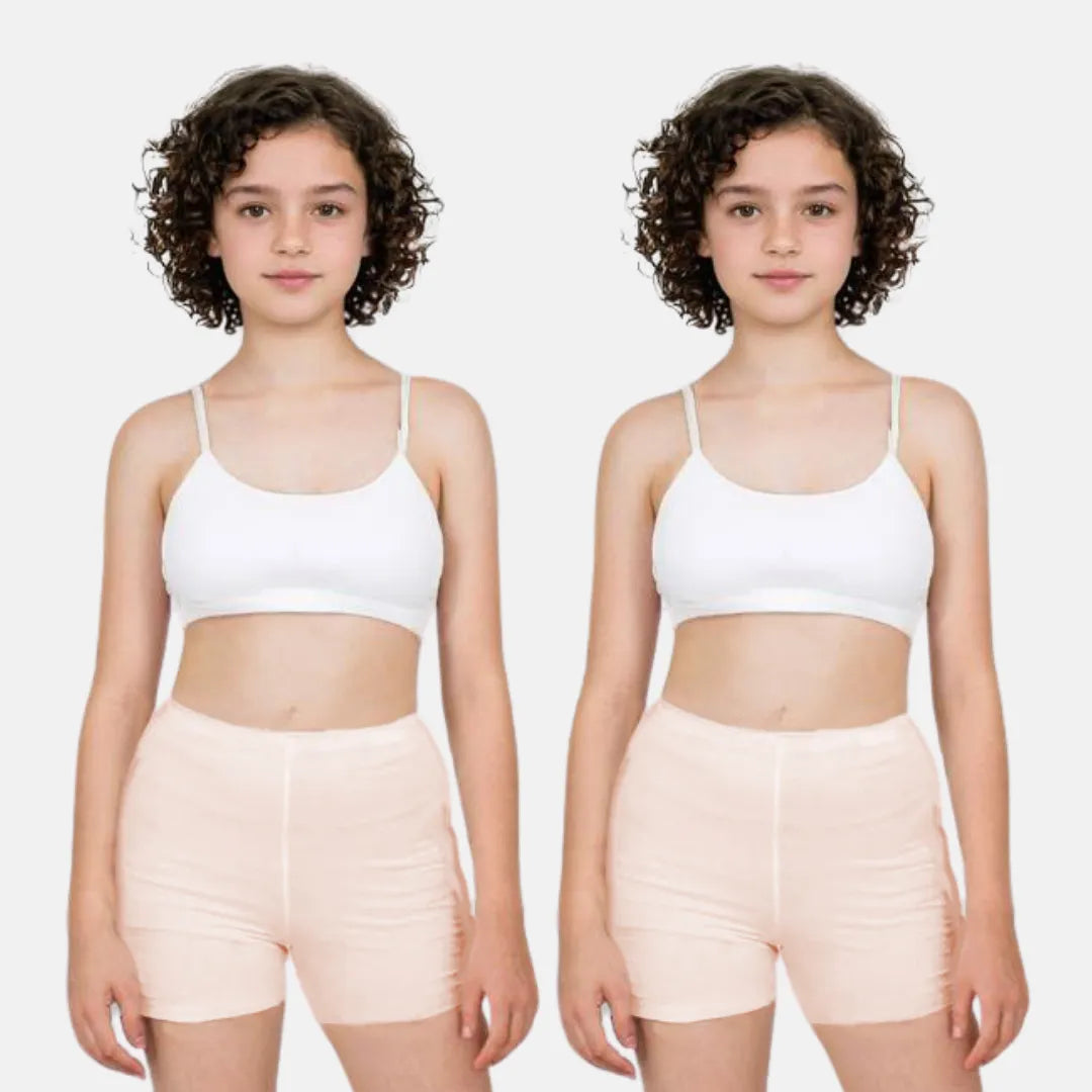 Cotton Shorties Skin Pack Of 2