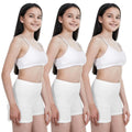 Cotton Shorties White Pack Of 3