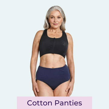 Cotton panties for senior women