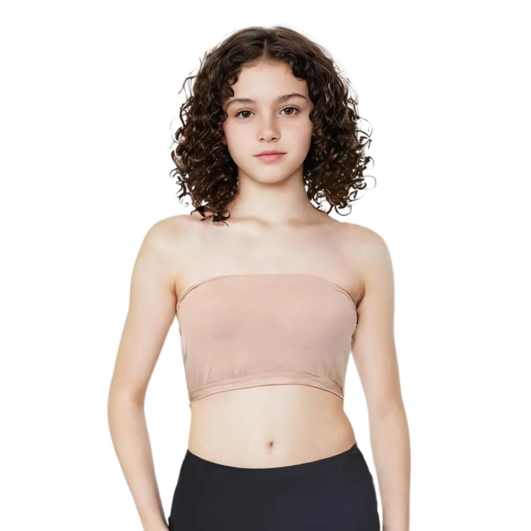 Crop Top Tube Bra For Girls Skin