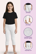 White Leggings For Teen Girls-Colour -White
