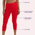 Cropped Leggings Main Features