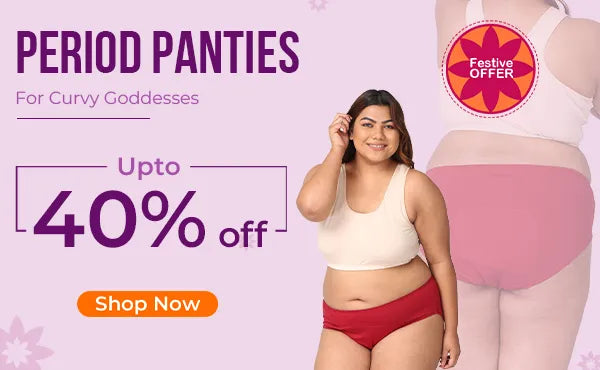 Curvy Period Panties Festive Banner Mobile