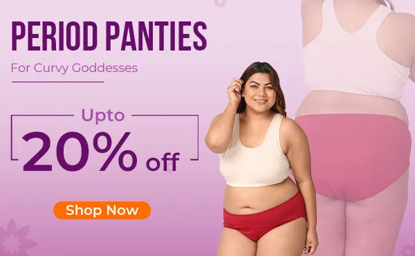 Curvy period panties mobile banner