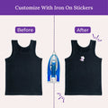 Customize With Iron On Stickers