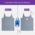 Customize With Iron On Stickers