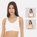 Daily Use Bra For Ladies - White,Skin