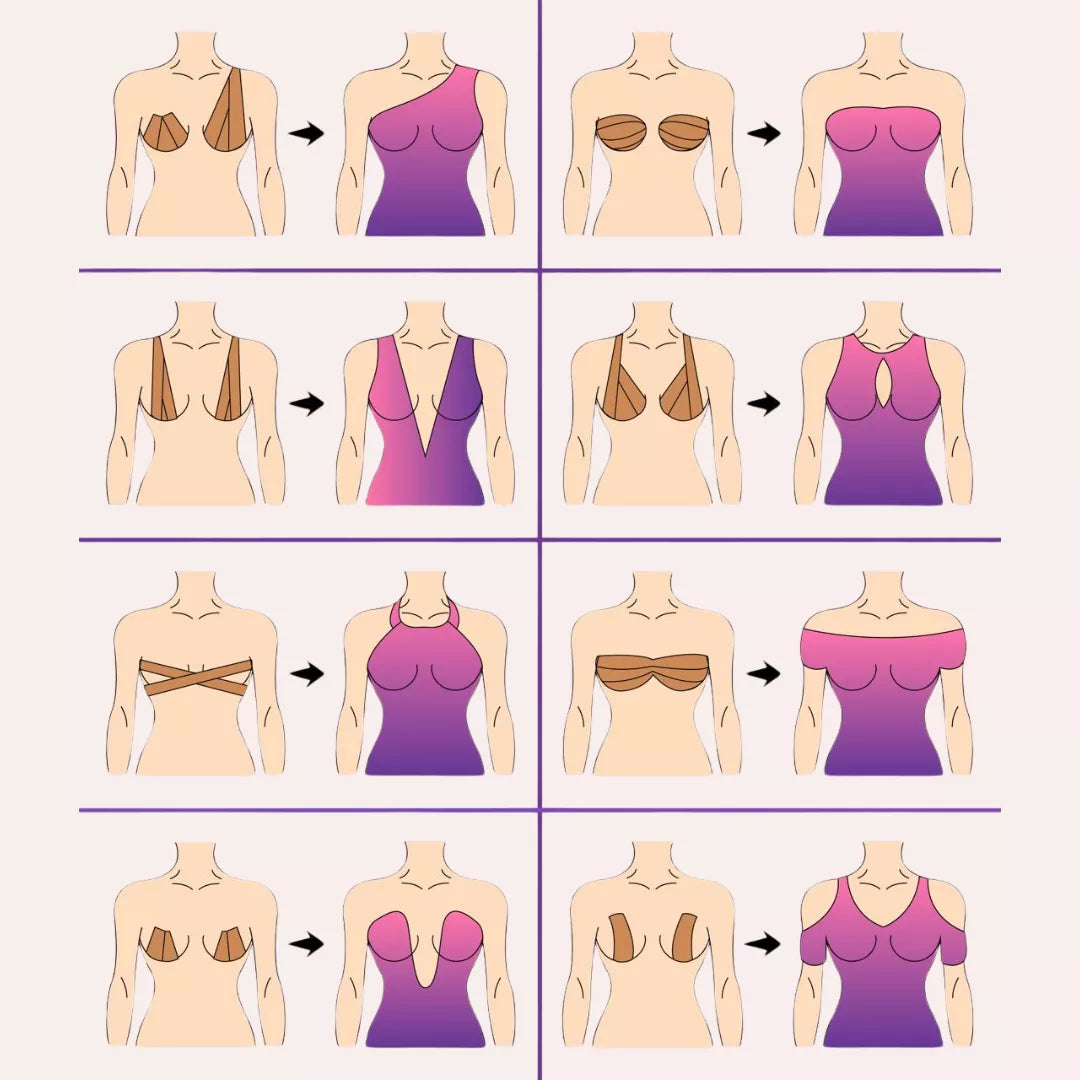 Invisible Boob Tape For Dresses | Strong Hold | Adira Invisible Boob Tape For Dresses | Strong Hold | Adira
