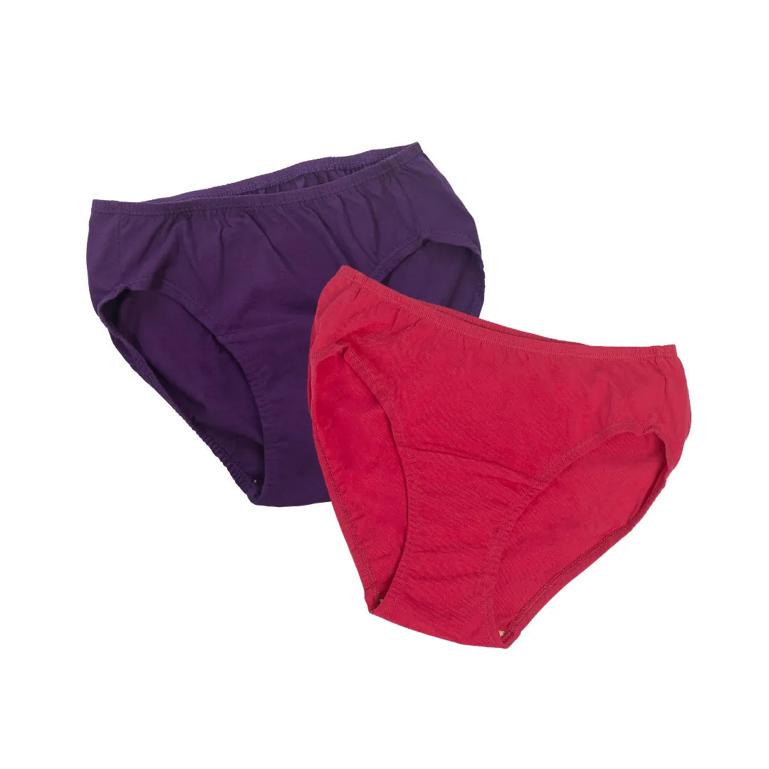 Elderly Leakproof Panty Magenta & Dark Pink