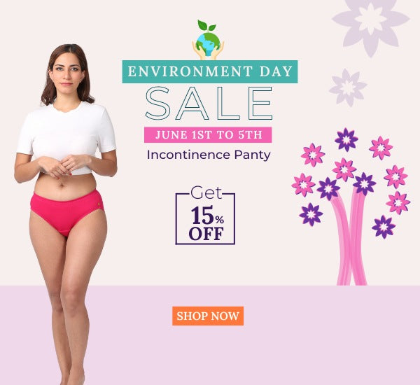Special Offer On Incontinence Panty Collection On Environment Day - Image Banner