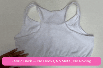 Fabric Back — No Hooks, No Metal, No Poking