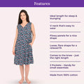 Features Of V-Neck Night Gowns