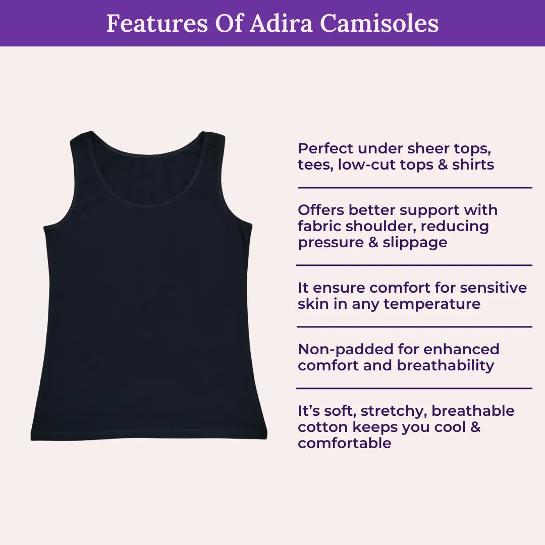 Features Of Adira Camisole Wider Strap