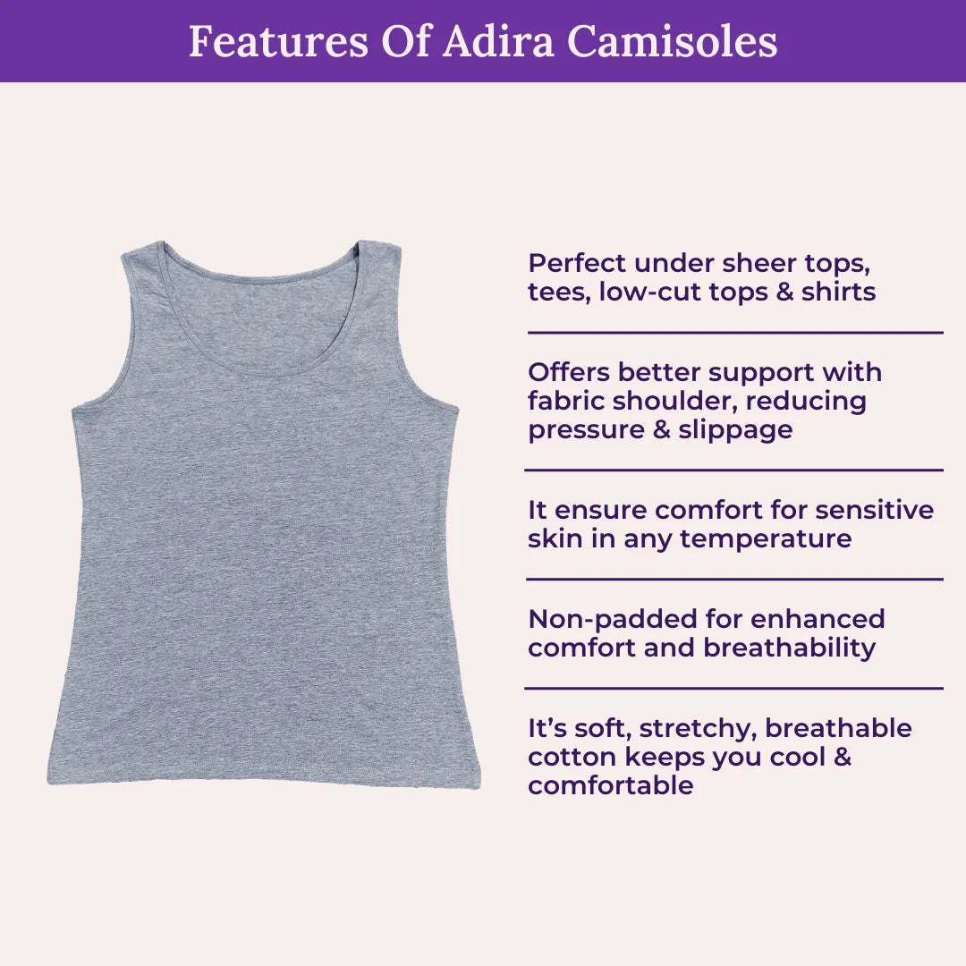 Features Of Adira Camisole Wider Strap