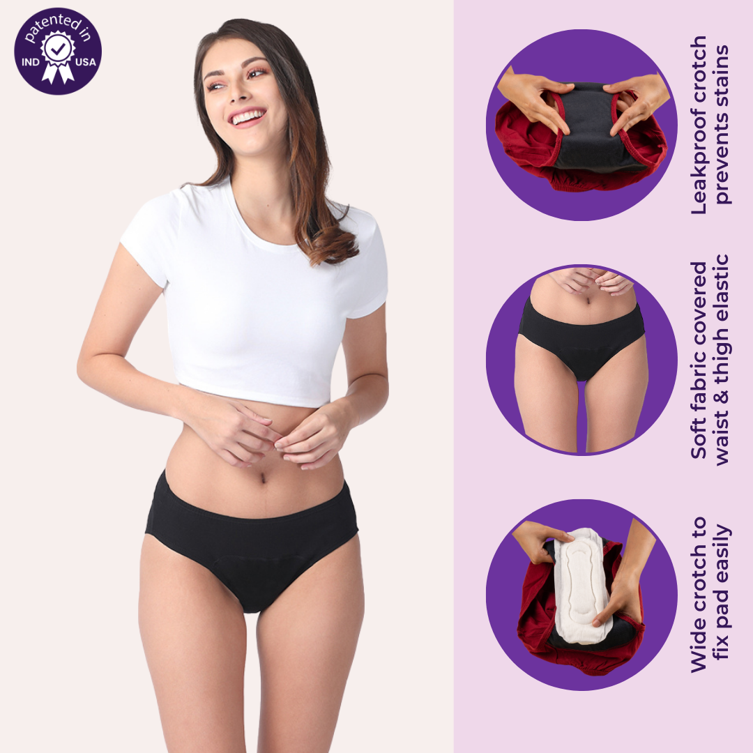 Features Of Adira Women Panties During Periods
