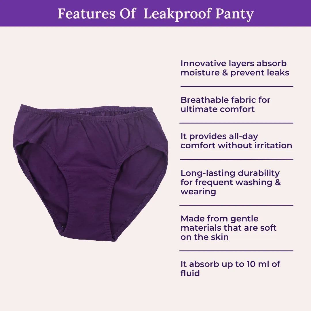 Features Of Adira Leakproof Panty