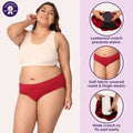 Features Of Adira Medium Flow Period Panties