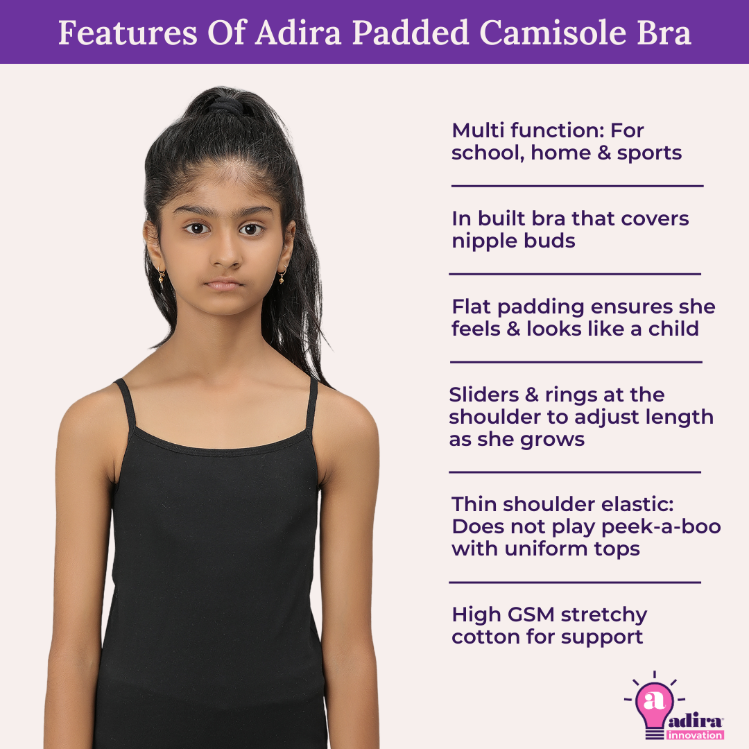 Features Of Adira Padded Camisole Bra