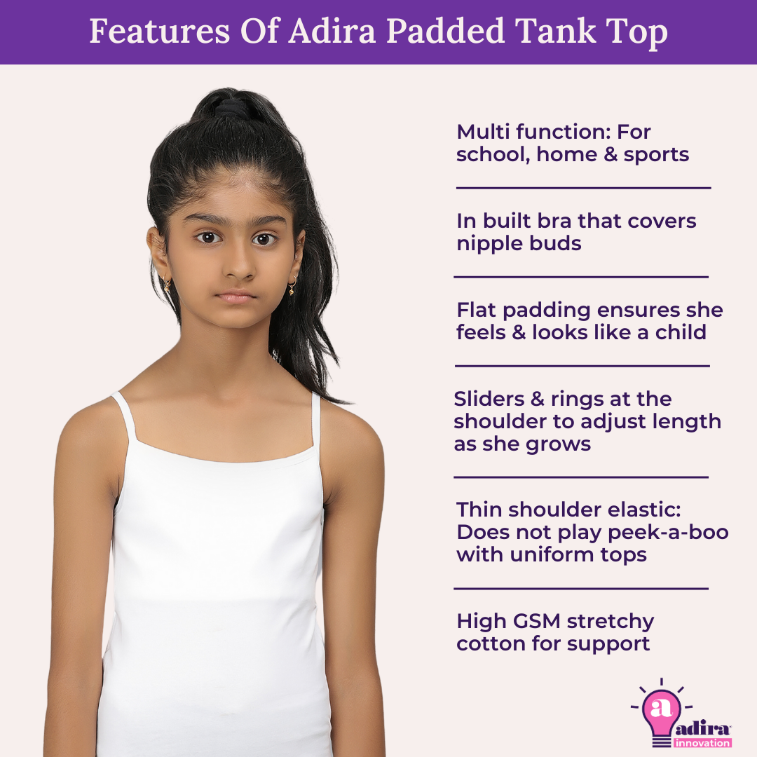 Features Of Adira Padded Tank Top