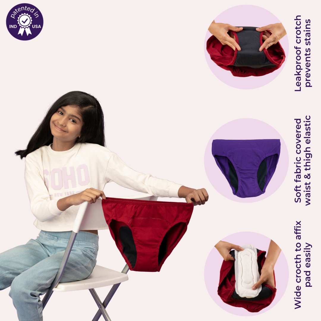 Features Of Adira Period Panty Reusable
