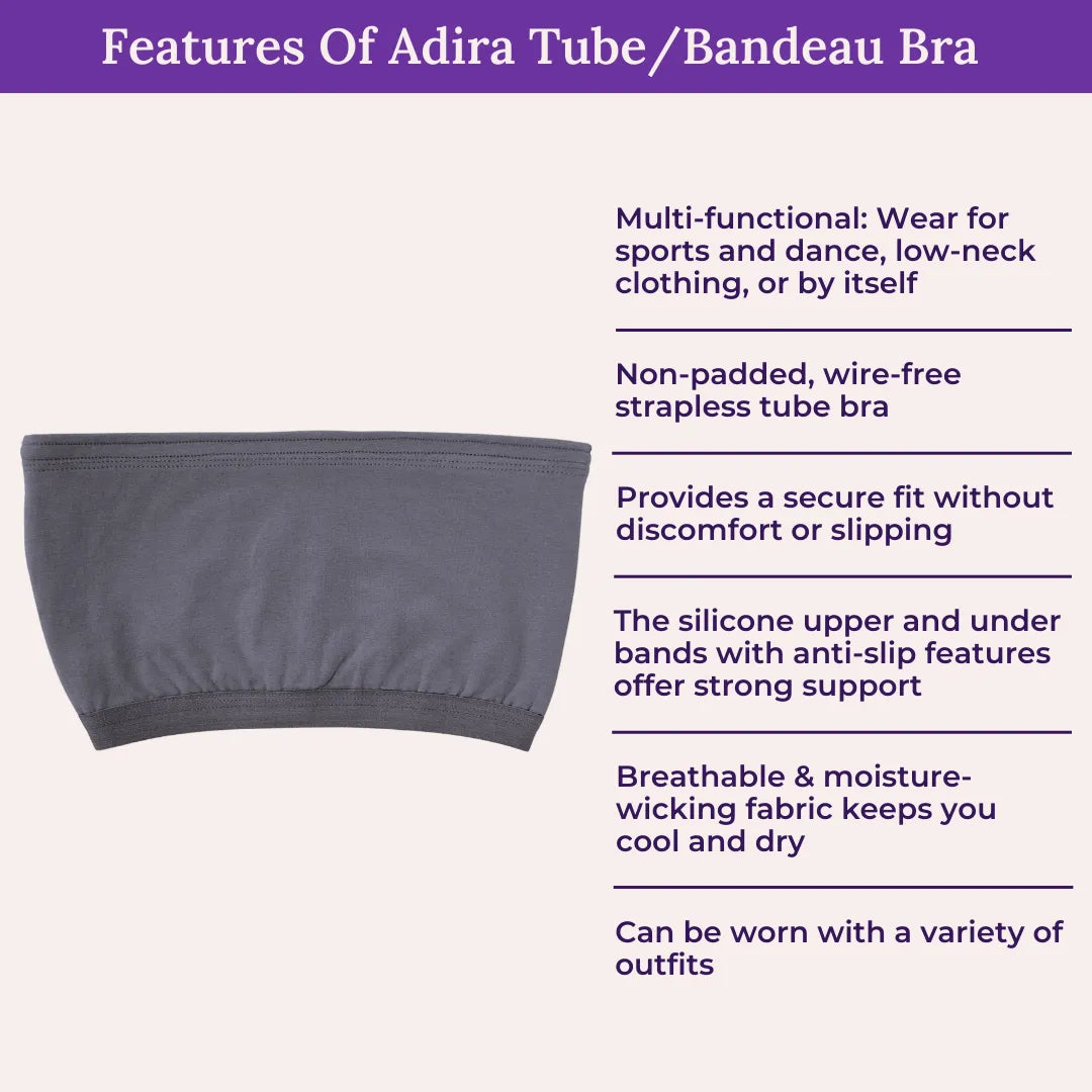 Features Of Adira Teen Tube Bra 