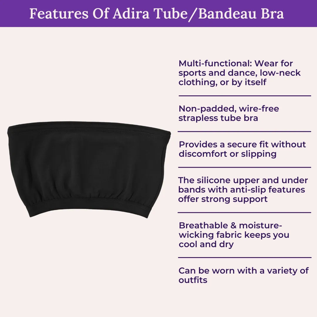 Features Of Adira Teen Tube Bra