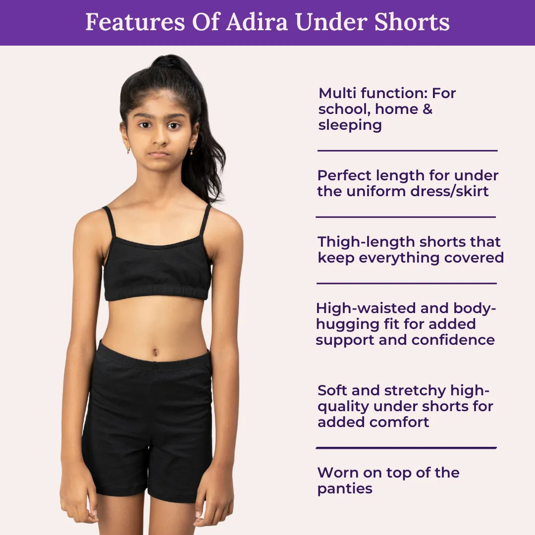 Features Of Adira Under Shorts For Teens