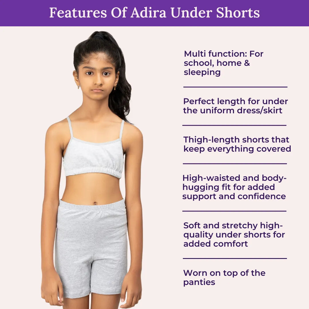 Features Of Adira Under Shorts For Teens